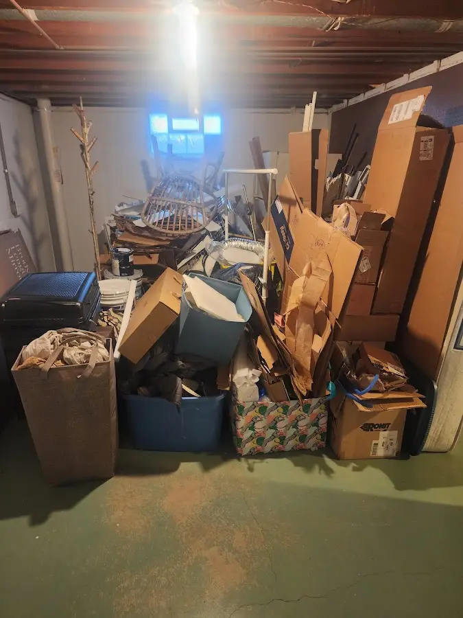 Roll-off dumpster container at job site for Construction Dumpster Rental in Boerne